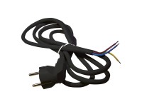 Emos Flexo šnúra PVC čierna 3 x 1,50 mm2, 3 m