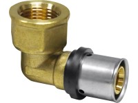 PIPETEC Lisovacie koleno PFWI2005 medené, 20x2 - Rp 3/4