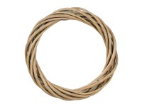 MICA Decorations Vŕbový veniec svetlo hnedý pr. 20 x 4 cm