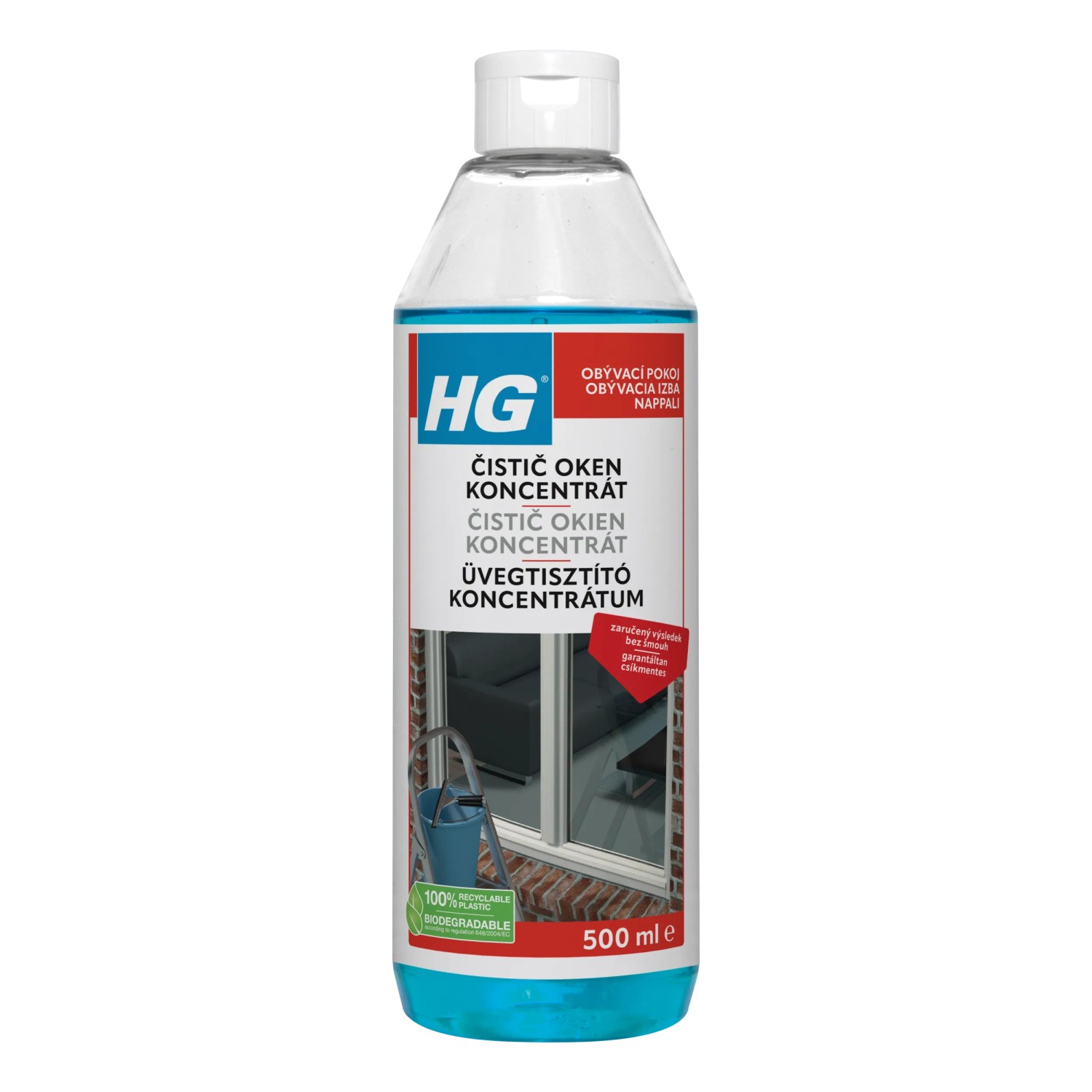 E-shop HG Čistič okien 500 ml