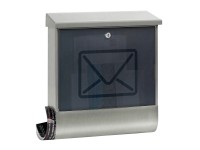 Burg Wächter Poštová schránka + priečinok Lucenta 2700 ušľachtilá oceľ