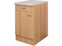 Flex-Well Kuchynská skrinka Nano spodná, zásuvky + dvierka, 50 x 85 x 57,1 cm