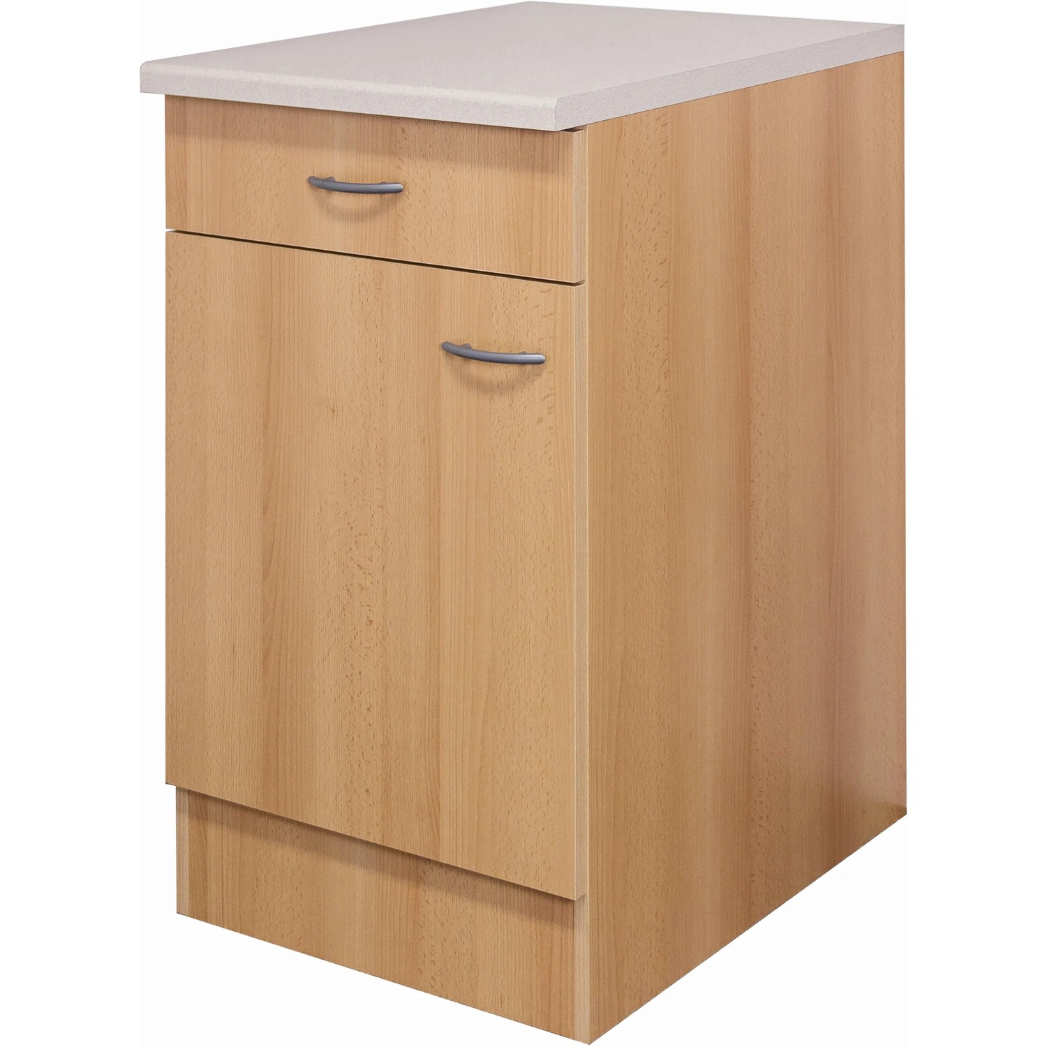 E-shop Flex-Well Kuchynská skrinka Nano spodná, zásuvky + dvierka, 50 x 85 x 57,1 cm