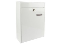 Burg Wächter Poštová schránka na plot Leipzig 778 biela