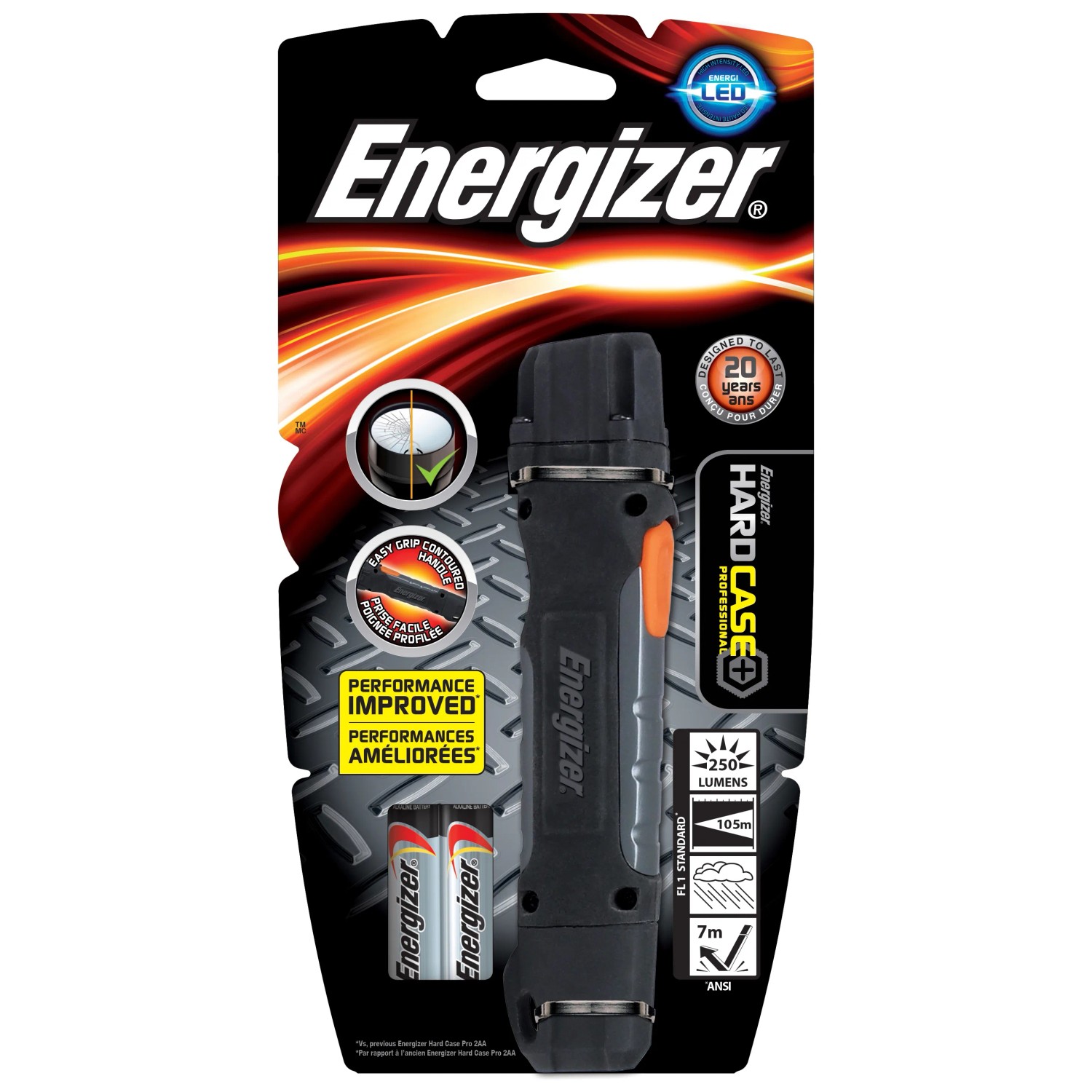 E-shop Energizer Vreckové svietidlo Hardcase Professional s 3 LED