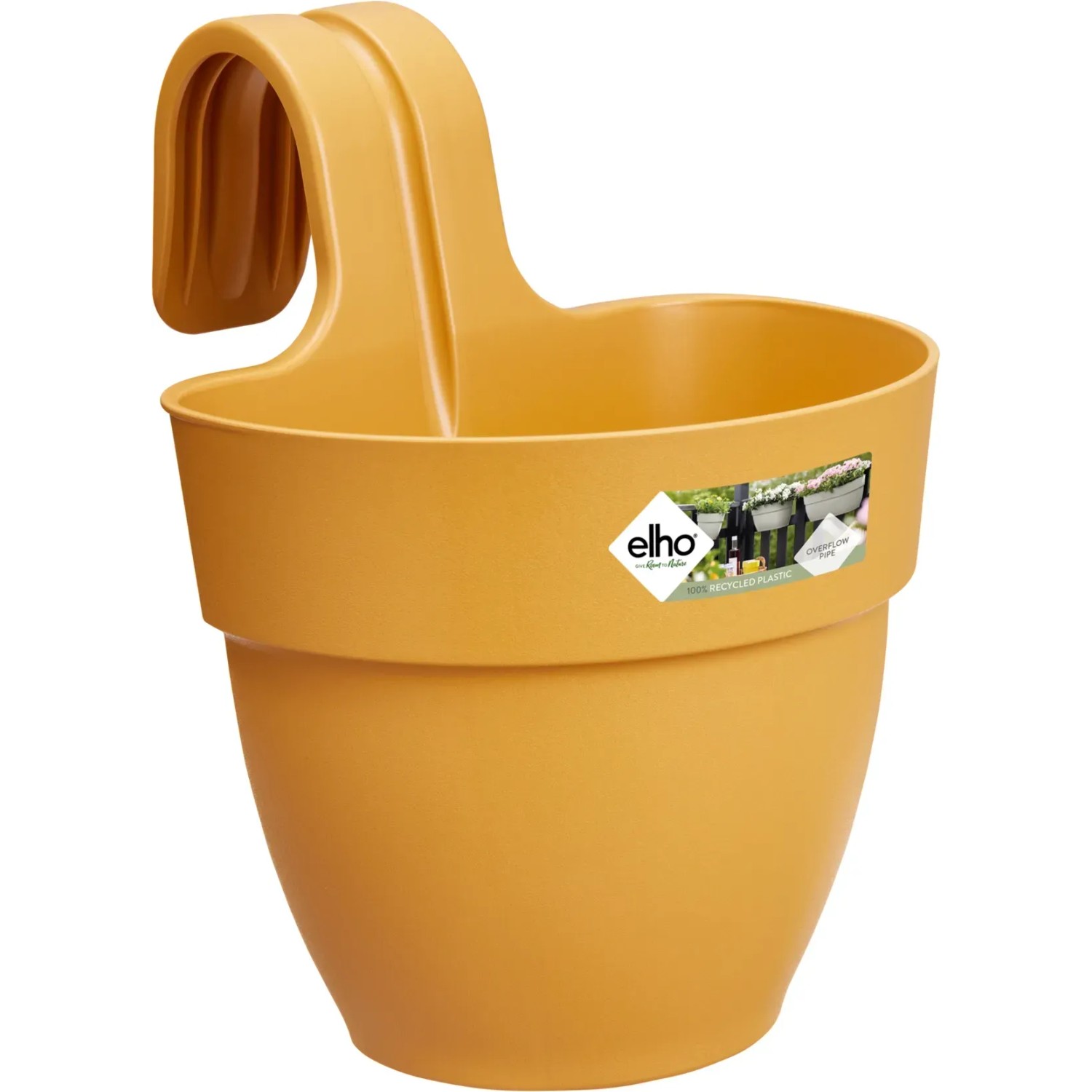 E-shop elho Kvetináč Vibia Campana Easy Hanger S medovo žltý, pr. 24 x 27 cm