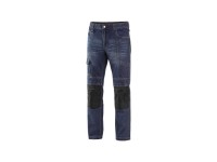 CXS Nohavice pánske jeans NIMES I modro-čierne, veľ. 48