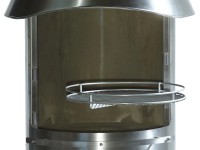 Buschbeck Grilovací rošt pre nerez grilovací krb Auckland/Melbourne, pr. 39 cm