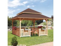 Maone Drevený záhradný altánok VACLAV, 350 x 350 cm