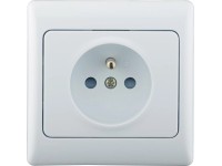 Zásuvka REA, 16A 230V, polárna biela