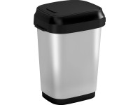 Kôš na odpadky Dual Swing, oceľový, 10 l