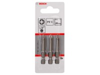 Bosch Bit skrutkovací Extra hard PZ1, 49 mm, 3 ks