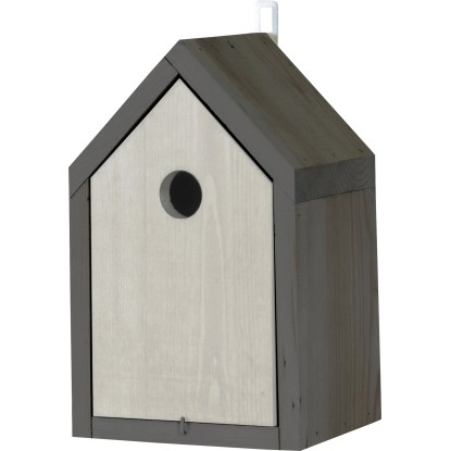 Vtáčia búdka borovica FSC® svetlosivá/antracitová