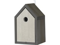 Vtáčia búdka borovica FSC® svetlosivá/antracitová