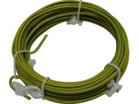 Oznamovací vodič H07V-U zeleno-žltý 2,5 mm2 10 m