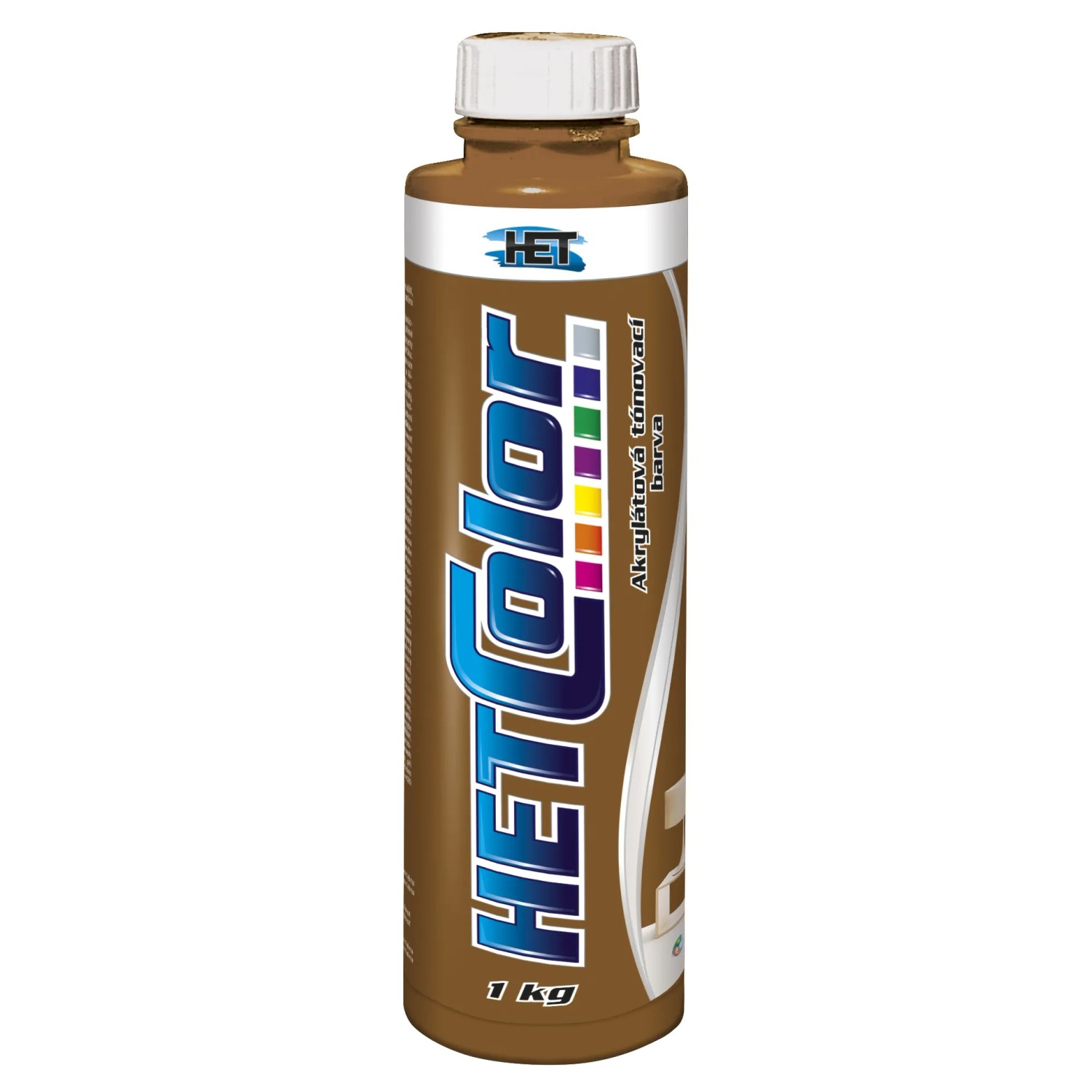 E-shop HETCOLOR Akrylátová tónovacia farba svetlo hnedá 1 kg