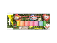 Farby na kamienky akrylové, svietiace v tme lesklé, 7 x 15 g