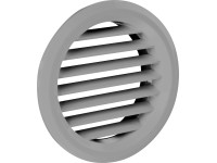 VLC Nábytková vetracia mriežka svetlo sivá 4 ks, pr. 47/59 x 29