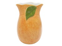 Boltze Váza Orange 22 x 15 x 20 cm, 1 ks