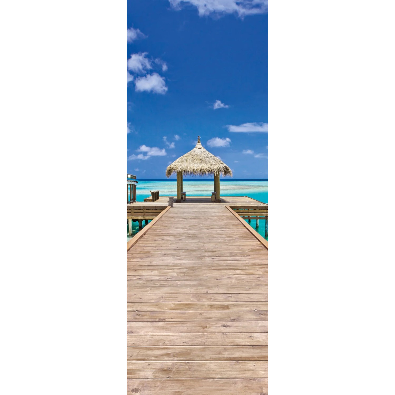E-shop Komar Vliesová fototapeta Beach Resort 100 x 280 cm