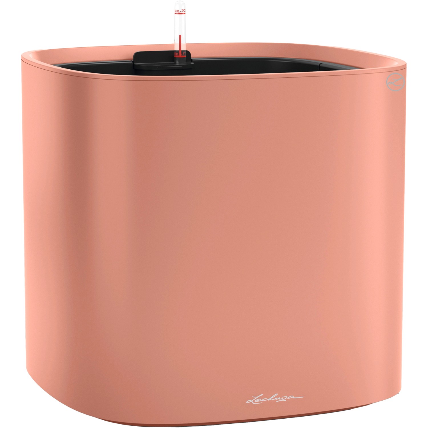 E-shop Lechuza Kvetináč Pila Color Planter 35, korálovo červená, 35 x 35 x 33 cm