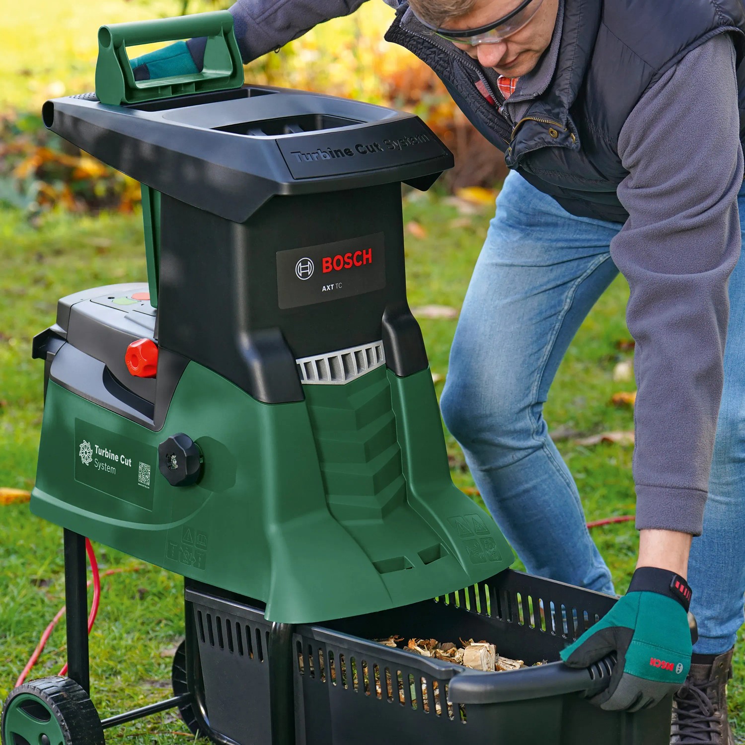 bosch häcksler axt 25 d