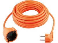 VLC Predlžovací kábel oranžový max. 3500W 230V/16A H05VV-F3G1,5mm2 IP20 10 m