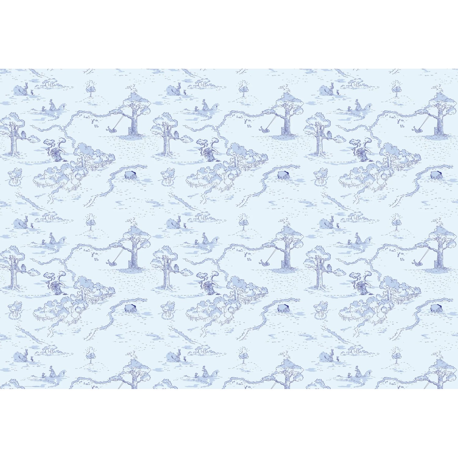 E-shop Komar Vliesová fototapeta Medvedík Pú - Pat 400 x 280 cm