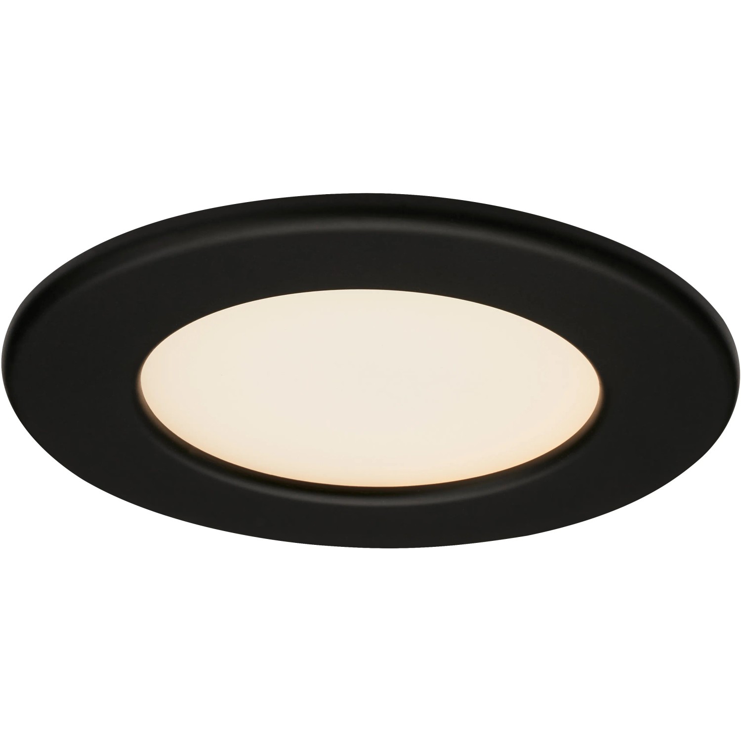 E-shop BRILO Vstavané LED svietidlo Thin 3-dielna súprava matné čierne