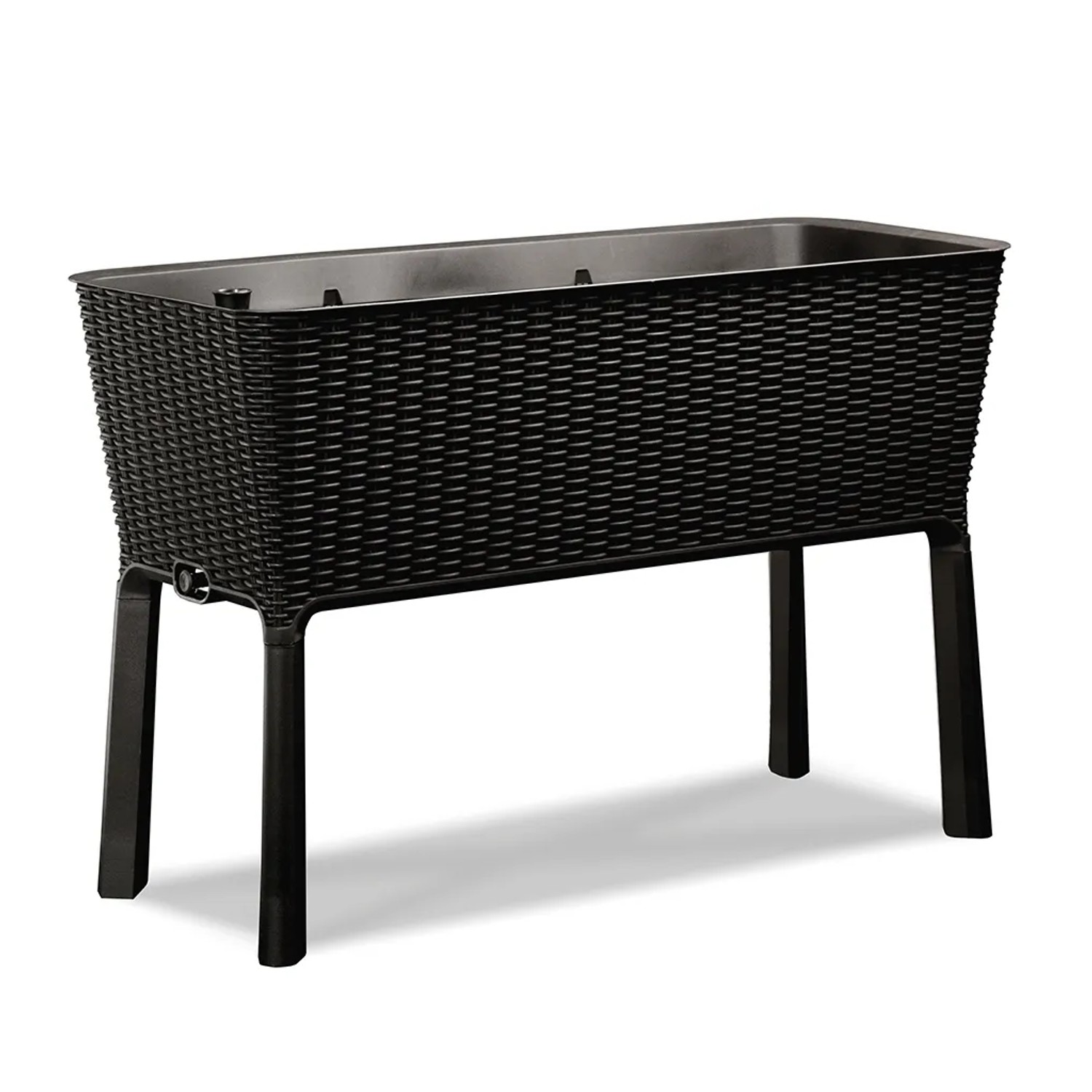 E-shop Keter Vyvýšený záhon Easy Grow, antracitový, 114 x 49,3 x 75,7 cm