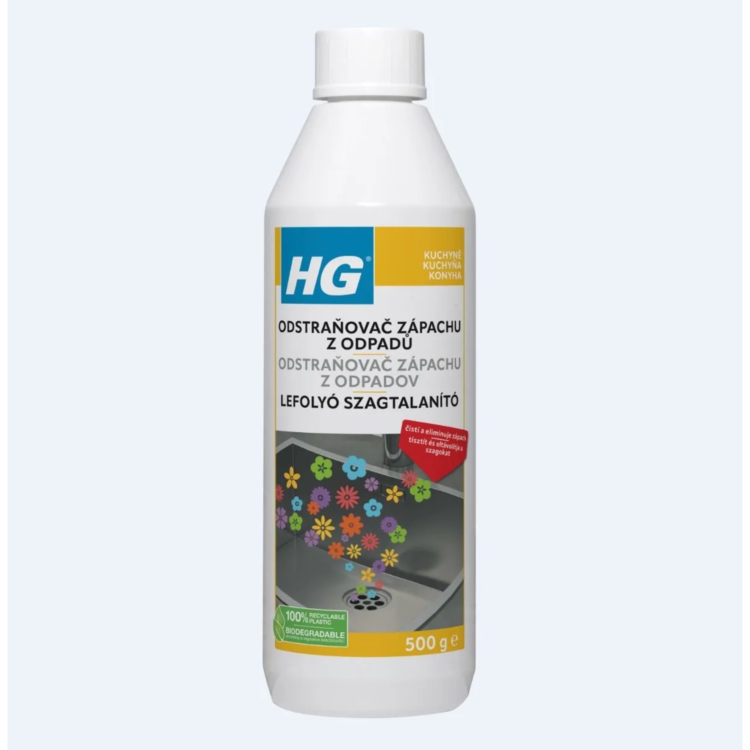 E-shop HG Odstraňovač zápachu z odpadov 500 ml