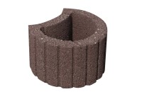 DITON Svahová tvárnica DELTA hnedá