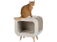 Trixie Plyšová jaskyňa Alicia drevenými s nohami 48 x 48 x 38 cm