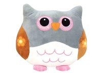 Plyšový vankúš sova 30 x 40 cm