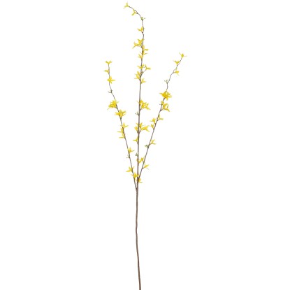 Mica Decorations Umelá kvetina zlatovky (Forsythia), žltá, 97 cm