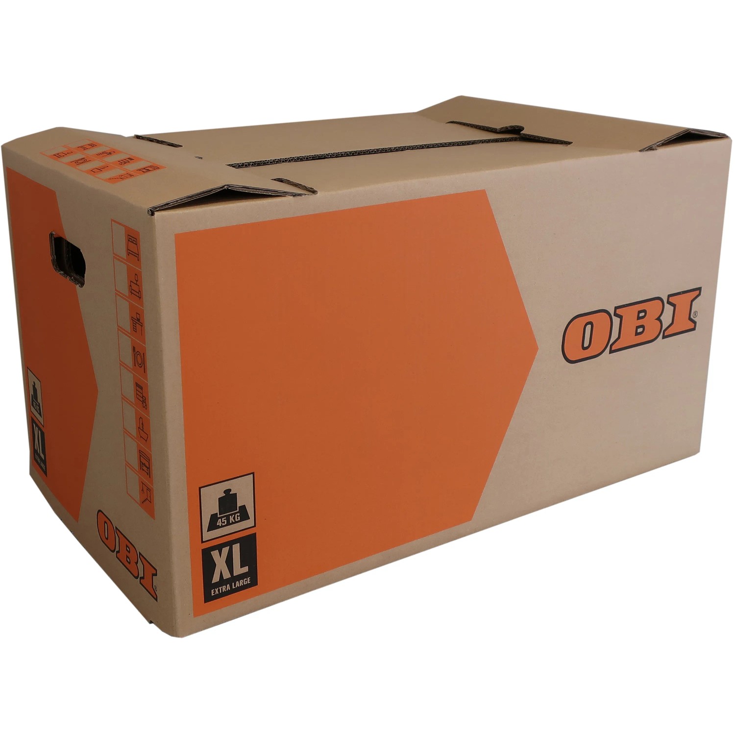 E-shop OBI Kartónová krabica na sťahovanie XL 126 l, 75 x 42 x 40 cm