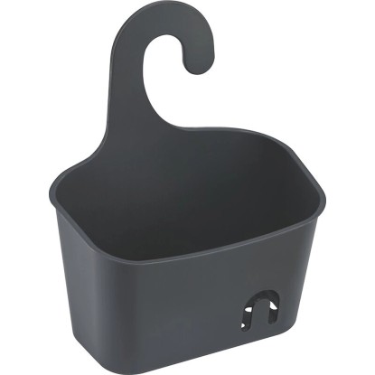 Závesný košík čierny 20 x 9 x 25 cm