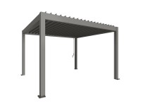 Biohort Pergola 4 x 3,5 kremeňovo sivá 404,5 x 367,5 cm
