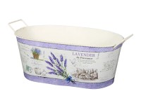 Set truhlíkov LAVENDER DE PROVENCE plechový 22,26,30cm 3ks