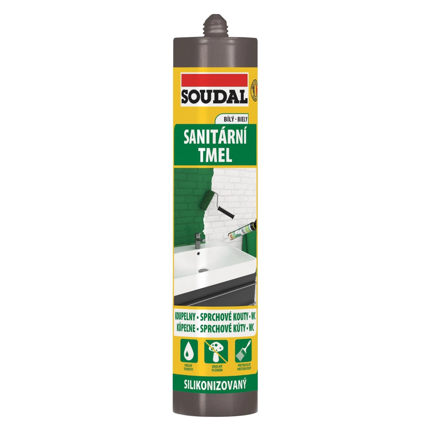 E-shop SOUDAL Sanitárny tmel 280ml biely