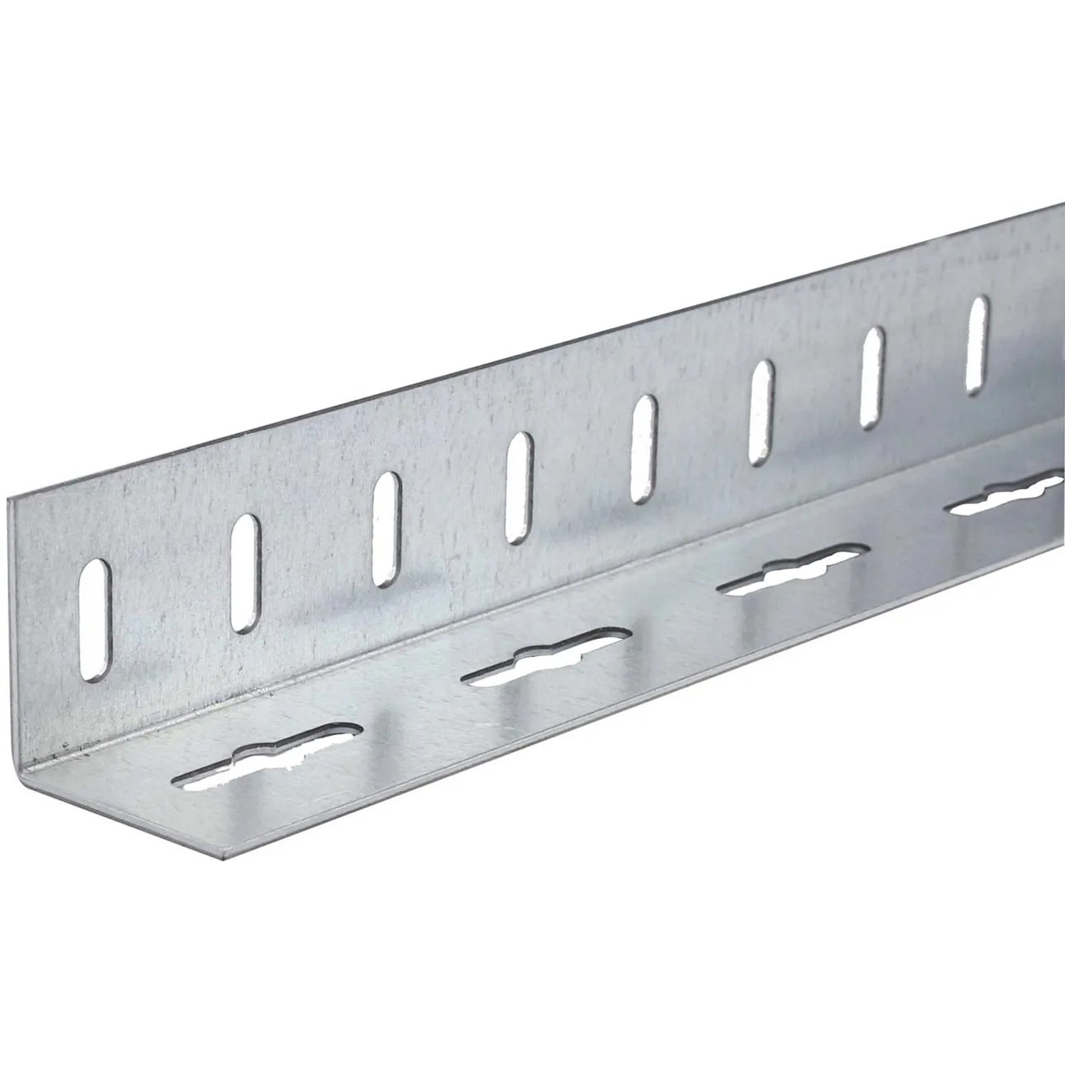 E-shop Arcansas Uhlový profil pre stavbu regálov perforovaný pozink. 25 x 25 x 1000 mm