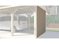 Weka Zadná stena WekaLine pre prístrešky na auto, prírodná, 270 x 210 cm
