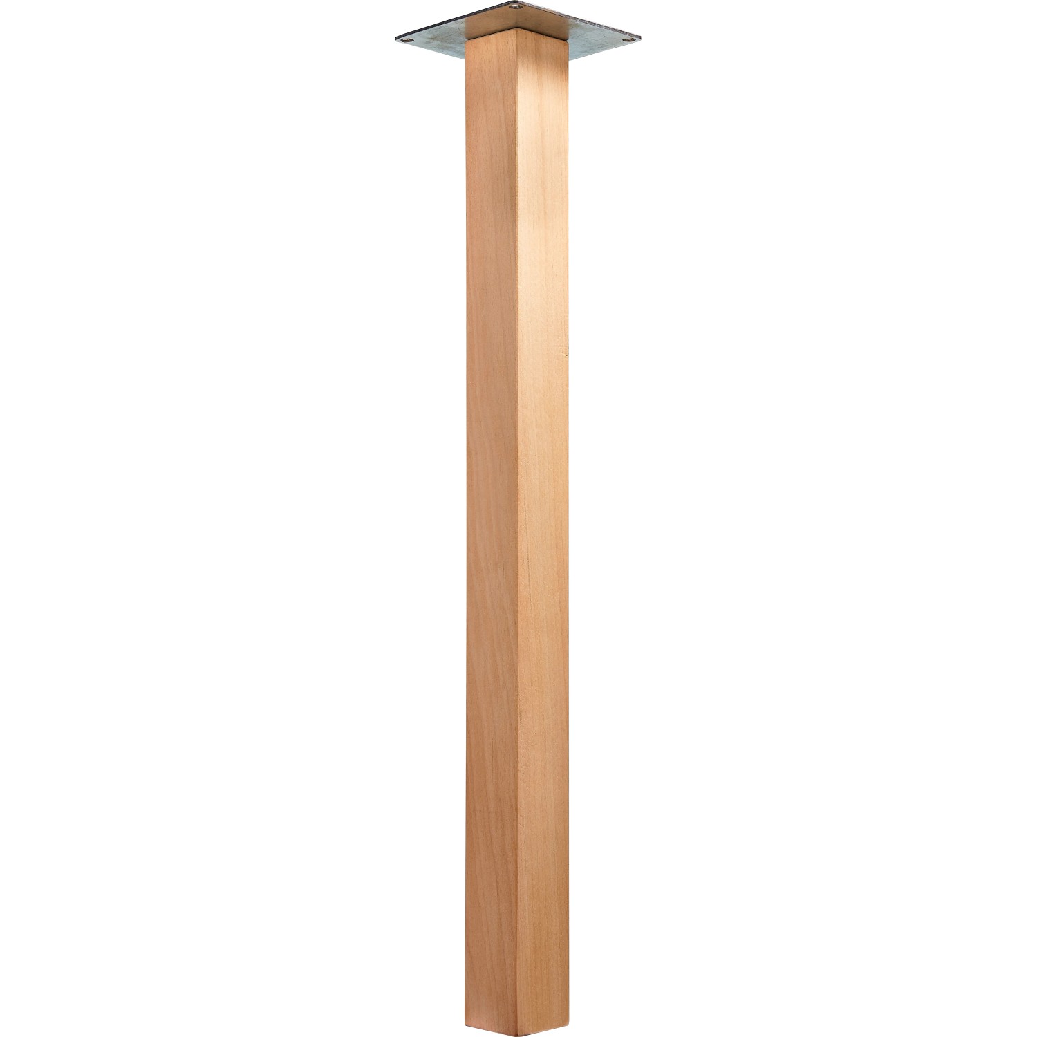 E-shop Hettich Stolová noha Melta, buk prírodný, 5 x 5 x 72 cm