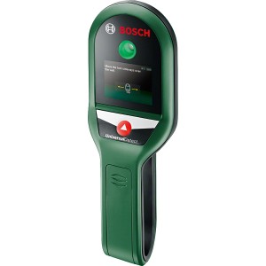 Detektor Bosch UniversalDetect na lokalizáciu kovu, káblov a podkladových konštrukcií.