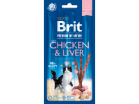 Brit Tyčinky Premium Nature Cat Sticks with Chicken & Liver, 3 ks