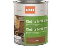 OBI Olej na tvrdé drevo, teak, 750 ml