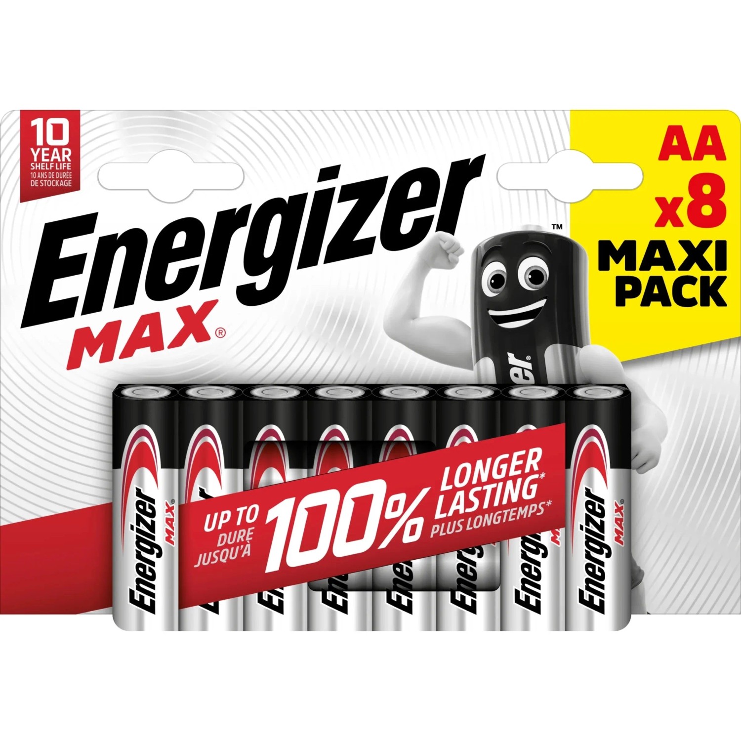 E-shop Energizer Alkalická ceruzková batéria AA, 8 ks