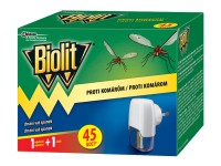Biolit Odparovač elektrický proti komárom na 45 nocí, 27 ml