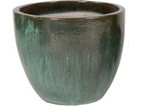 Mega Collections Kvetináč Glazed Egg Pot mechová zelená pr. 60 x 52 cm Mega Collections Kvetináč Glazed Egg Pot mechová zelená pr. 60 x 52 cm
