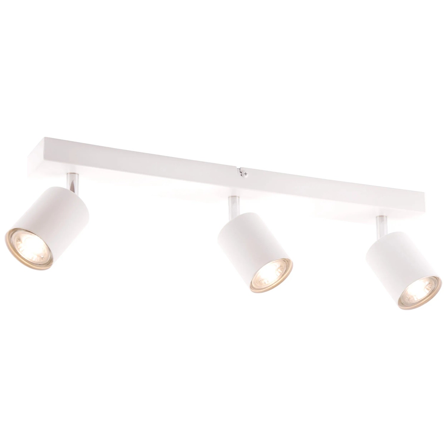 E-shop Brilliant LED bodové svietidlo Taio biele 3xGU10 4,8W 350lm, 3000K, 13x6x52,5 cm